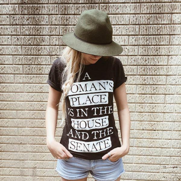 'A Woman's Place' Shirt