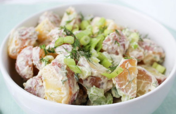 Healthy (Yes, Healthy) Red Potato Salad